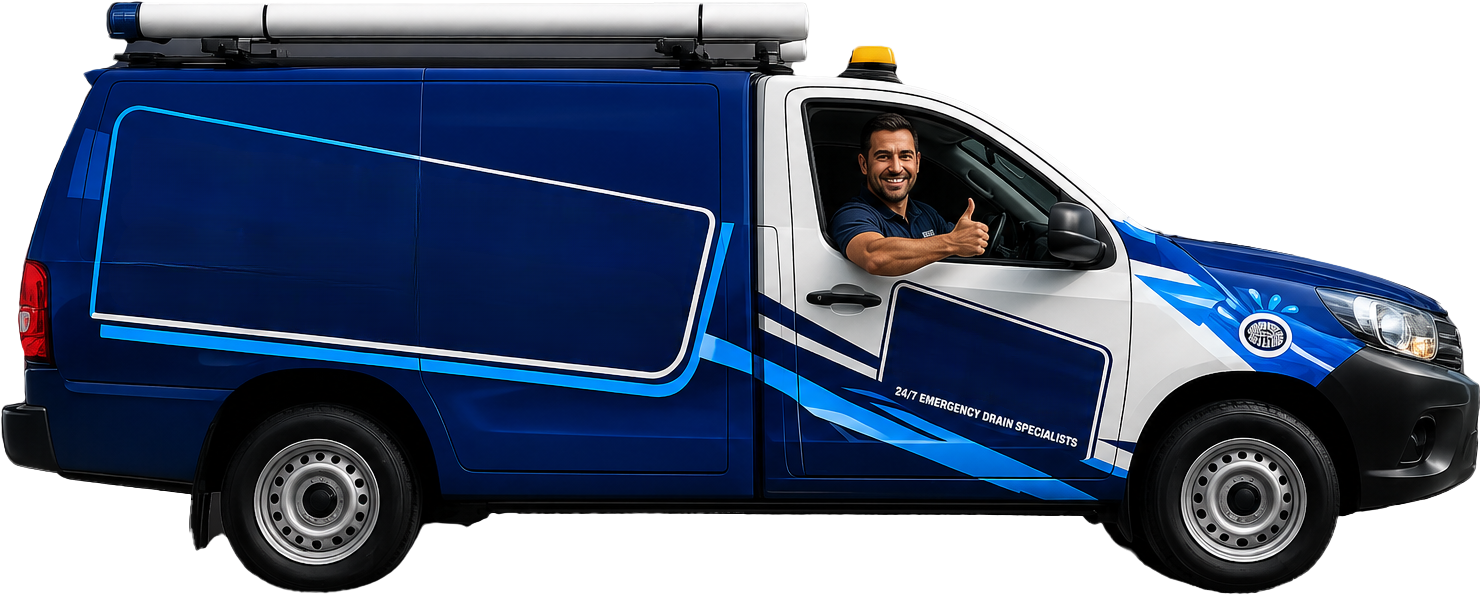 Abbotsbury Blocked Drains service van